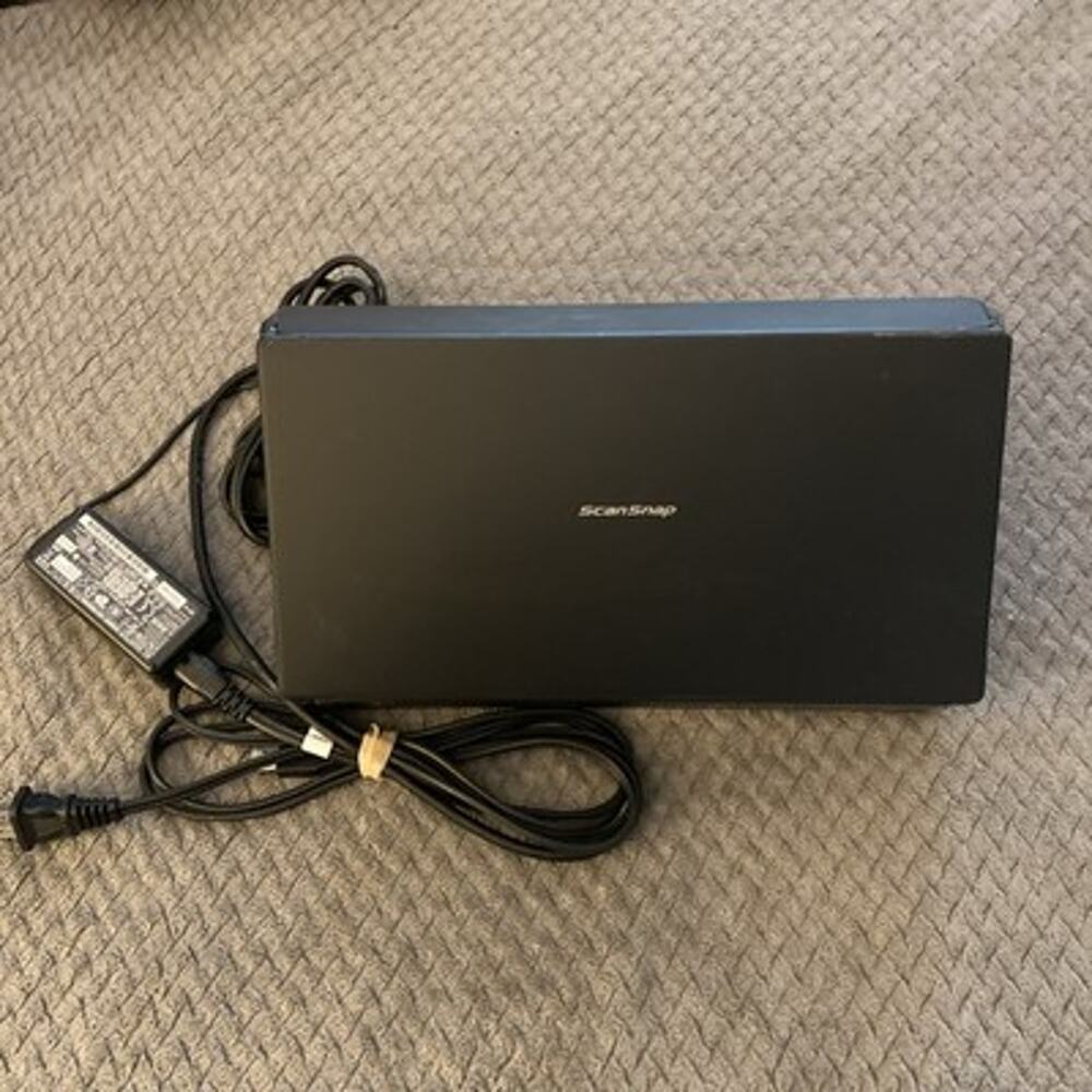 Fujitsu ScanSnap iX500 Color Duplex Pass-Through Wireless Scanner w/P.Supply&USB